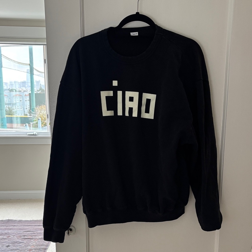 Black Ciao Sweater